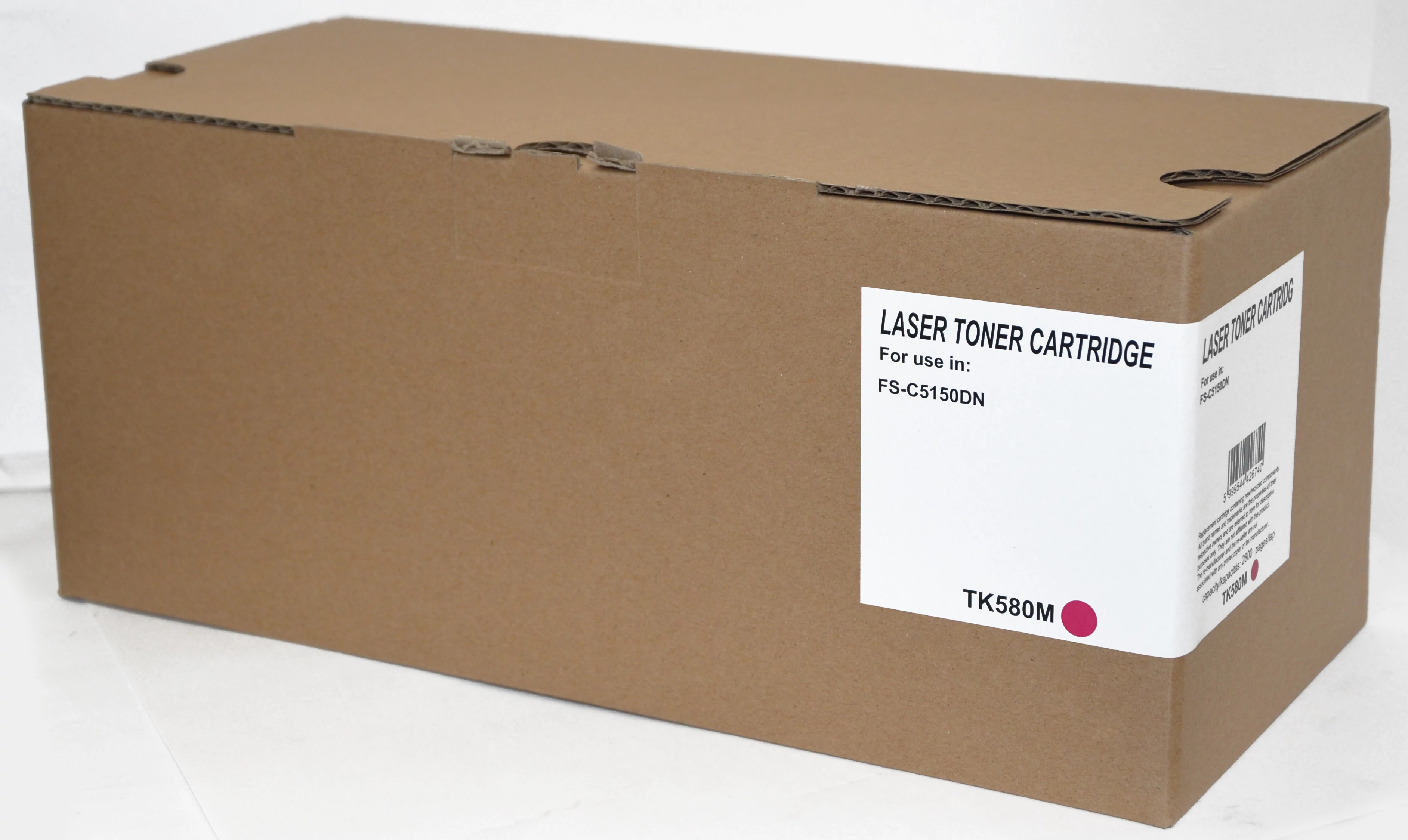 Kyocera TK-580 MG bíbor (MG-Magenta) kompatibilis (utángyártott) toner