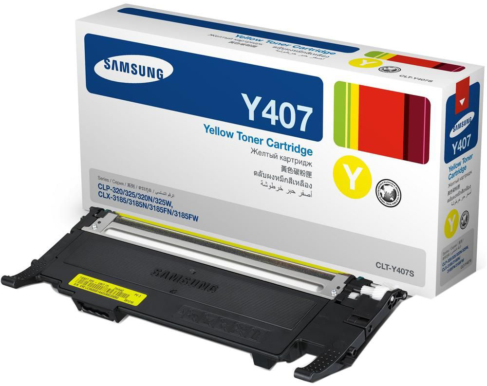 Samsung CLP-320/325 YL (Y4072S) sárga (YL-Yellow) eredeti (gyári, új) toner