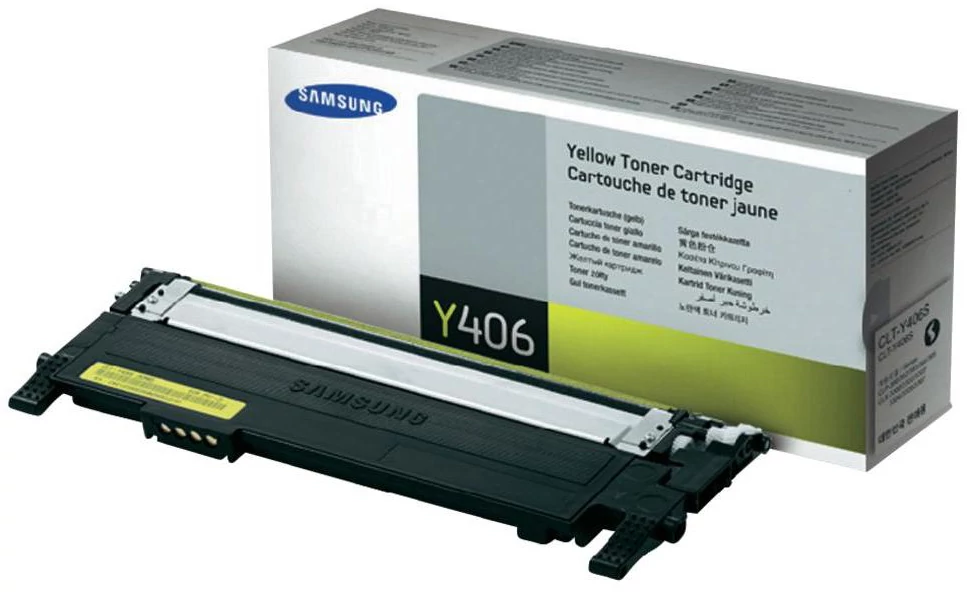 Samsung CLP-365 YL (Y406S) sárga (YL-Yellow) eredeti (gyári, új) toner