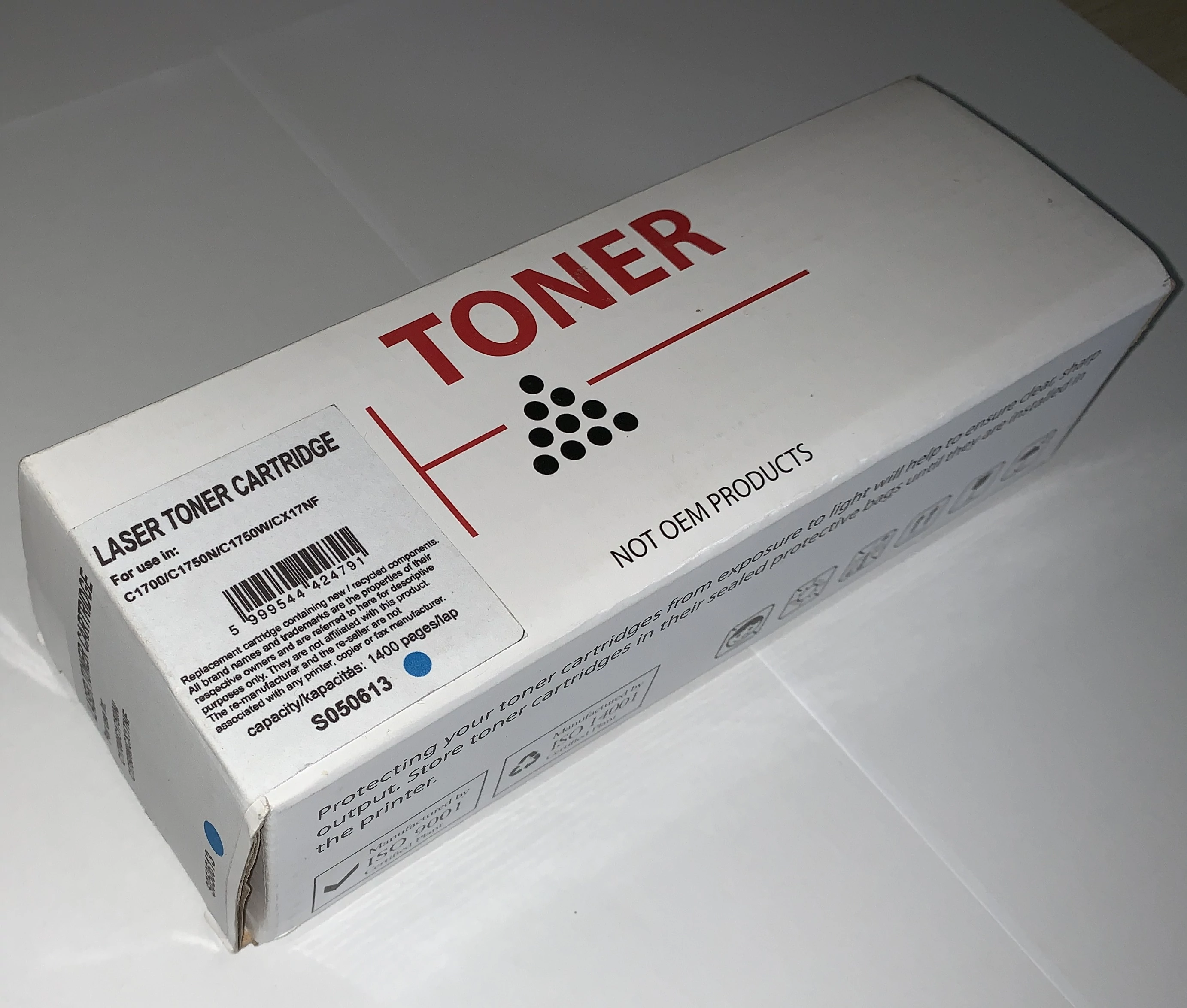 !AKCIÓS!  Epson C1700 cián utángyártott toner S050613 (garancia nélküli)