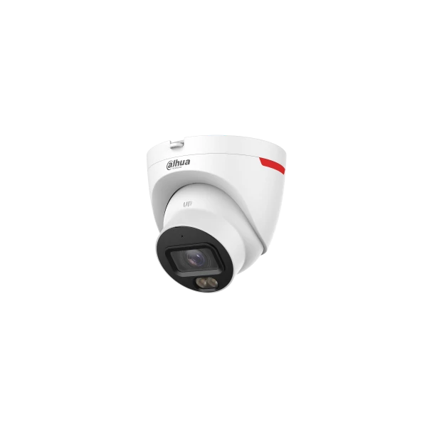 Dahua IP turretkamera - IPC-HDW2449T-S-LED-PRO (4MP, F1.0, 2,8mm, H265, IP67, IL20m, SD, PoE, mikrofon, AI)