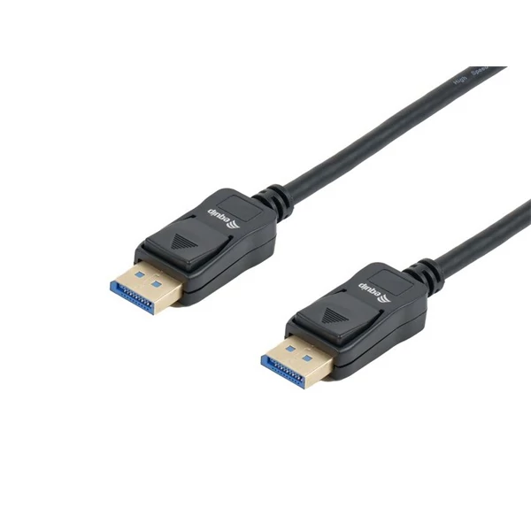 Equip Kábel - 119271 (DisplayPort2.1 kábel, 4K/144Hz, apa/apa, fekete, 1m)
