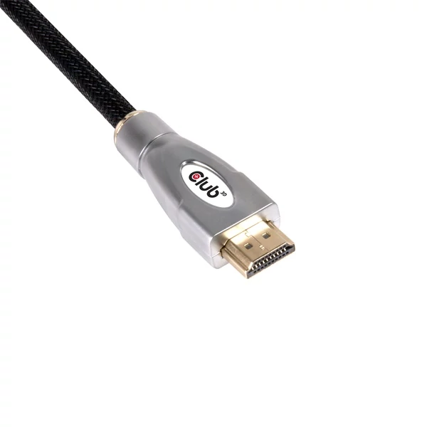 Club 3D Kábel - CAC-2312 (HDMI 2.0, 4K60Hz UHD, HDR, 5m, aranyozott, 18Gbps, Bidirectional)