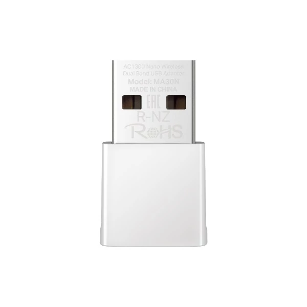 Mercusys Hálózati adapter WiFi AC1300 - MA30N (867Mbps 5GHz + 400Mpbs 2,4GHz; USB2.0; WPA3)