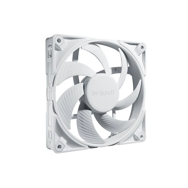 Be Quiet! Cooler 14cm - SILENT WINGS PRO 4 White 140mm PWM (2400rpm, 36,8dB, fehér)