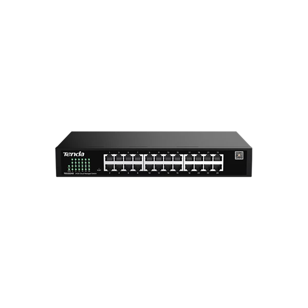 Tenda Switch Menedzselhető - TEG2224D (24x1Gbps; 48Gbps; CloudFi; Fém)