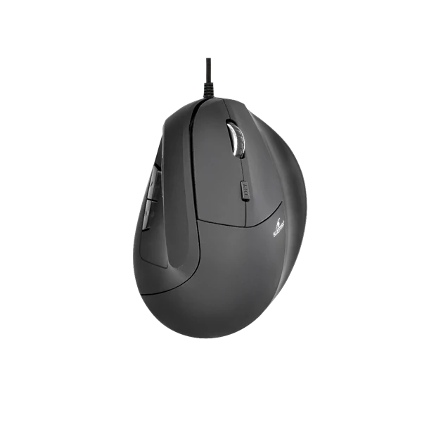 Bluestork Egér - M-W-ERGO (Ergonomic, 2.4G, 7200 DPI, optikai, fekete)