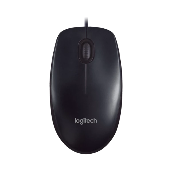 Logitech Egér - M90 (Vezetékes, Optikai, USB, 1000 DPI, fekete)