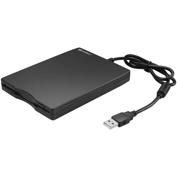Sandberg FDD Külső - USB Floppy Mini olvasó (Retail; USB; USB tápellátás; 3,5
