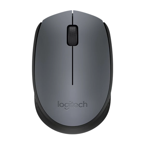 Logitech Egér - M170 (Vezeték nélküli, 3 gomb, 2,4 GHz, fekete)