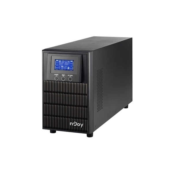 NJOY Szünetmentes  2000VA - Aten Pro 2000 (3 Schuko, USB/RS-232, On-line, szinuszhullám, generátor támogatás, Eco mód)