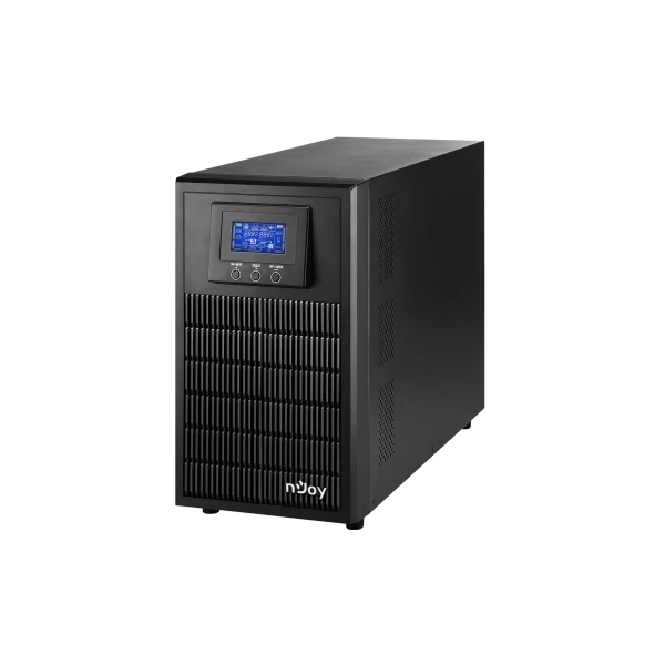 NJOY Szünetmentes  3000VA - Aten Pro 3000 (4 Schuko, USB/RS-232, On-line, szinuszhullám, generátor támogatás, Eco mód)