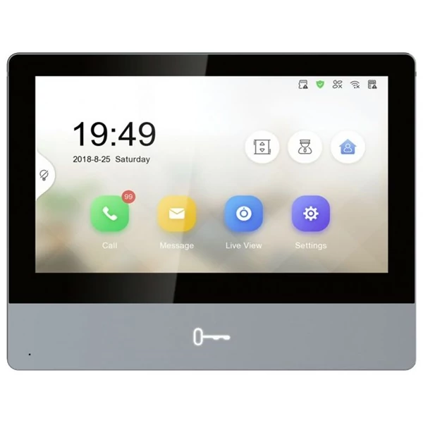Hikvision IP kaputelefon - DS-KH8350-WTE1 (beltéri egység, 7