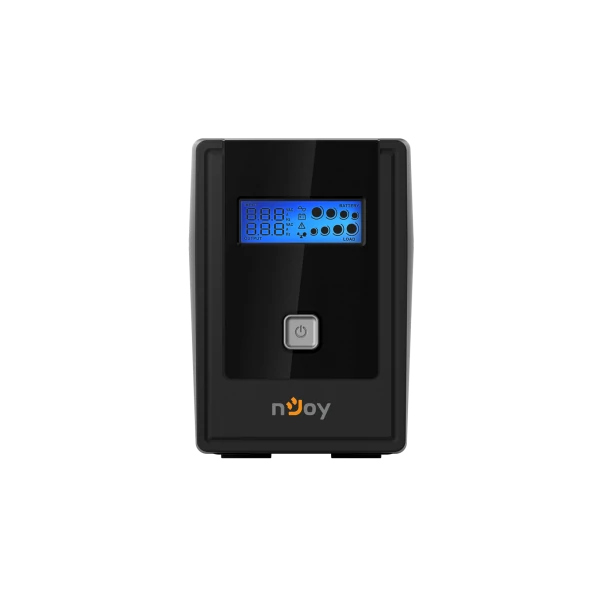 NJOY Szünetmentes  650VA - Cadu 650 (2 Schuko, line-interaktív, USB menedzsment, RJ11/45 vonalvédelem(1Gb/s), fekete)