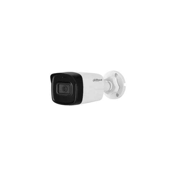 Dahua Analóg csőkamera - HAC-HFW1500TL-A (5MP, kültéri, 3,6mm, IR80m, ICR, IP67, DWDR, audio, mikrofon)