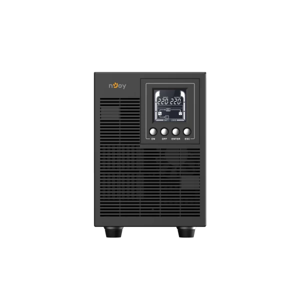 NJOY Szünetmentes  2000VA - Echo Pro 2000 (4 Schuko, RS-232, On-line, szinuszhullám, generátor támogatás, fekete)