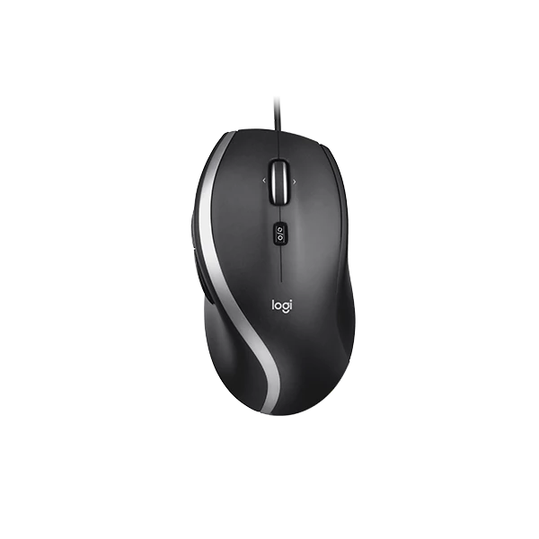 Logitech Egér - M500S ( Vezetékes, Optikai, Fekete, USB, 4000dpi)
