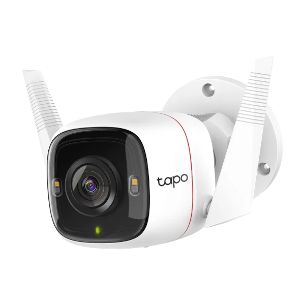 TP-link IP wifi Cső kamera - Tapo C320WS (3MP, 4mm, kültéri IP66, H264, IR30m, SD, mikrofon, 9VDC)
