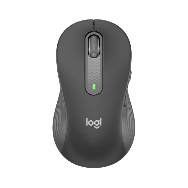 Logitech Egér - M650 L Nagy (Vezeték nélküli, Bluetooth, Optikai, 2000 DPI, szürke)