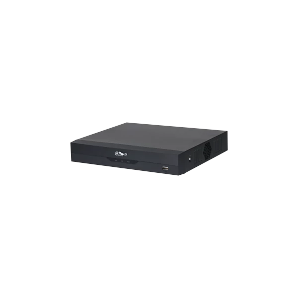Dahua NVR Rögzítő - NVR2108HS-I2 (8 csatorna, H265, 80Mbps rögzítési sávszélesség, HDMI+VGA, 2xUSB, 1x Sata)