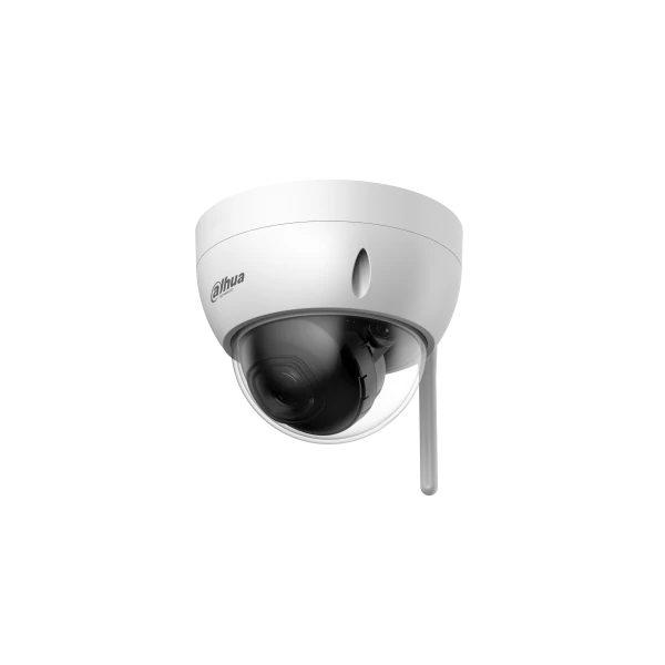 Dahua IP wifi dómkamera - IPC-HDBW1230DE-SW (2MP, 2,8mm, kültéri, H265, IP67, IR30m, IK10, DWDR, SD, 2.4GHz, 12VDC)