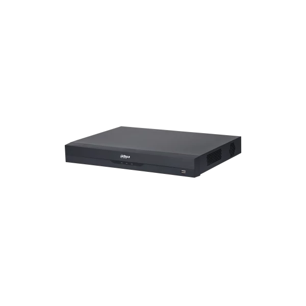 Dahua XVR Rögzítő - XVR5216A-4KL-I3 (16 port, 8MP/7fps, 2MP/30fps, H265+, 1x Sata, HDMI, audio, + 16 IP kamera)