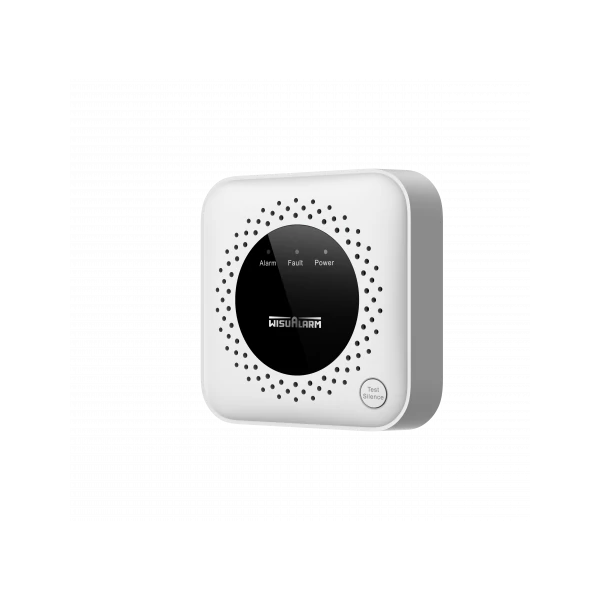Wisualarm Gázszivárgás érzékelő és jelző - HY-GA40A (Metán gáz (Földgáz, LNG) érzékelésére; Standalone; DC12V; CE/FCC)