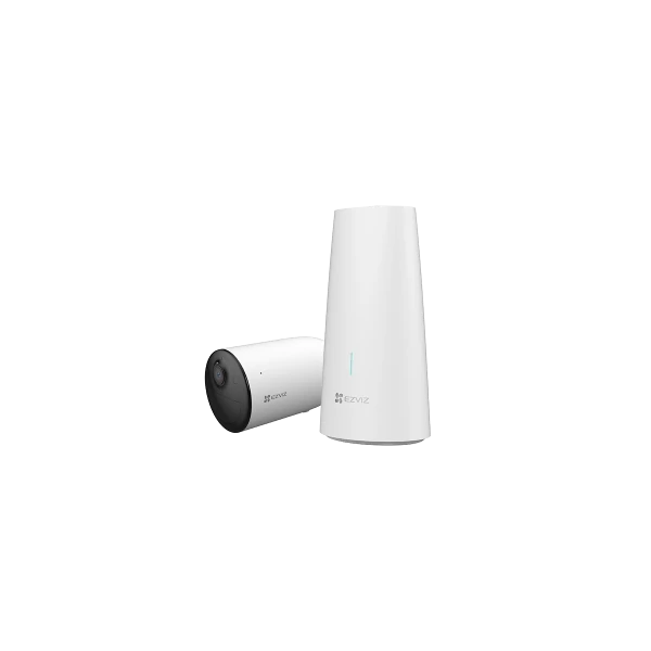 EZVIZ IP wifi csőkamera szett - HB3-Halow kit (1db kamera + bázis, 3MP, 2,8mm, kültéri, H265, IR15m, IP65, akku)