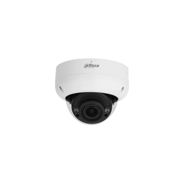 Dahua IP dómkamera - IPC-HDBW3842R-ZAS (AI; 8MP, 2,7-12mm(motor),  H265+, IP67, IR40m; ICR, WDR, PoE, IK10, SD, mikr.)