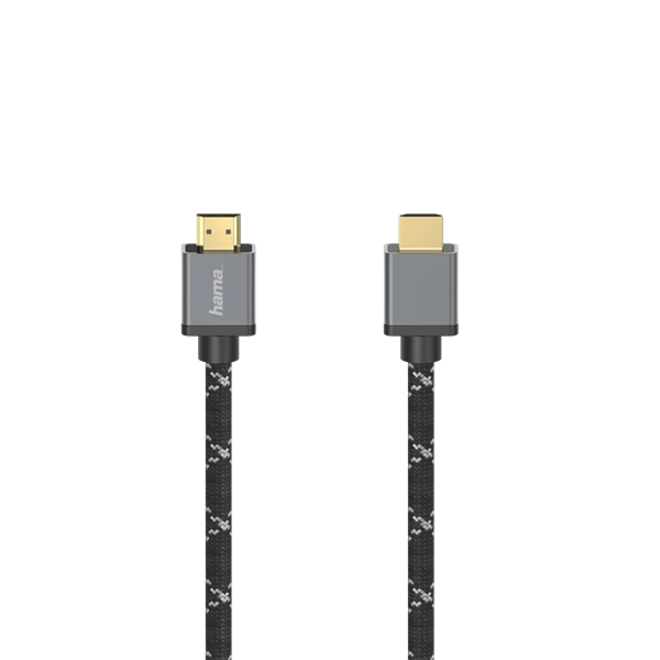 Hama Kábel - 205239 Premium (HDMI 2.1, HDR, 8K/60Hz, 48 Gbit/s, aranyozott, 2m)