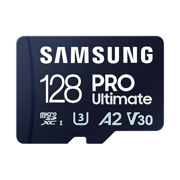 Samsung MicroSD kártya - 128GB MB-MY128SB/WW (PRO Ultimate kártyaolvasóval, Class10, R200/W130, 128GB)