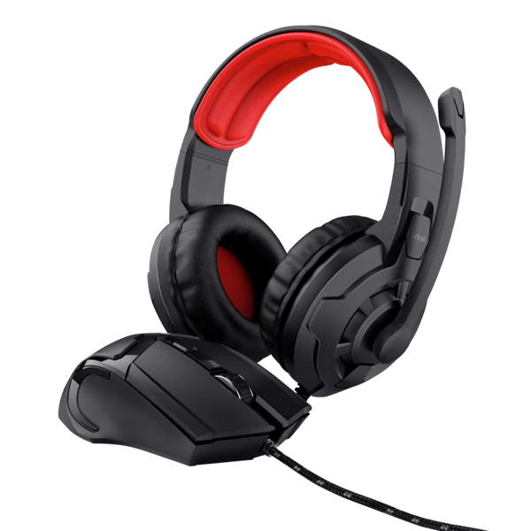 Trust Bundle - Basic Gaming Headset & Mouse