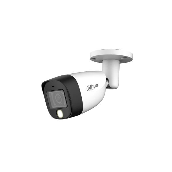 Dahua Analóg csőkamera - HAC-HFW1500CM-IL-A (Duallight, 5MP, kültéri, 2,8 mm, IR20m+LED20m, ICR, IP67, DWDR, mikrofon)