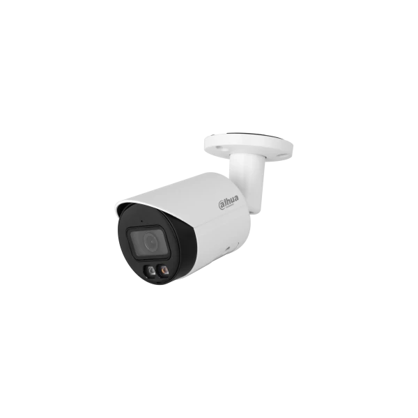 Dahua IP csőkamera - IPC-HFW2449S-S-IL (4MP, 3,6mm, kültéri, H265+, IP67, IR30m, IL10m, SD, PoE, mikrofon, Lite AI)