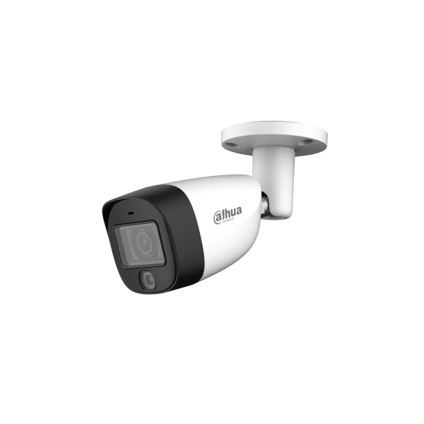 Dahua Analóg csőkamera - HAC-HFW1200CM-IL-A (Duallight, 2MP, kültéri, 2,8 mm, IR20m+LED20m, ICR, IP67, DWDR, mikrofon)