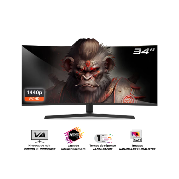 Spirit of Gamer Monitor 34