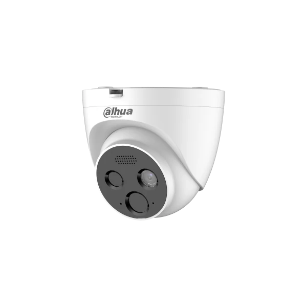 Dahua IP Tűzjelző hőkamera - HY-FT121LD-TD1 (2MP 4mm, beltéri, IR15m; H265+, PoE; AI; IP66, alarm)