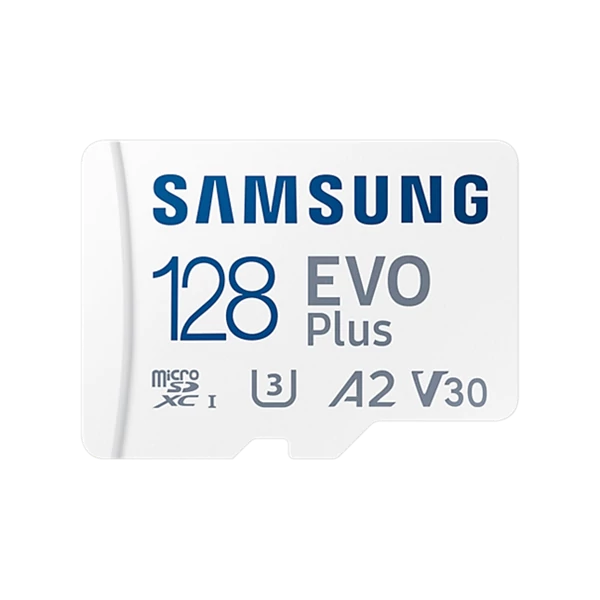 Samsung MicroSD kártya - 128GB MB-MC128SA/EU (EVO PLUS, microSDXC, UHS-I, R160, adapter, 128GB)