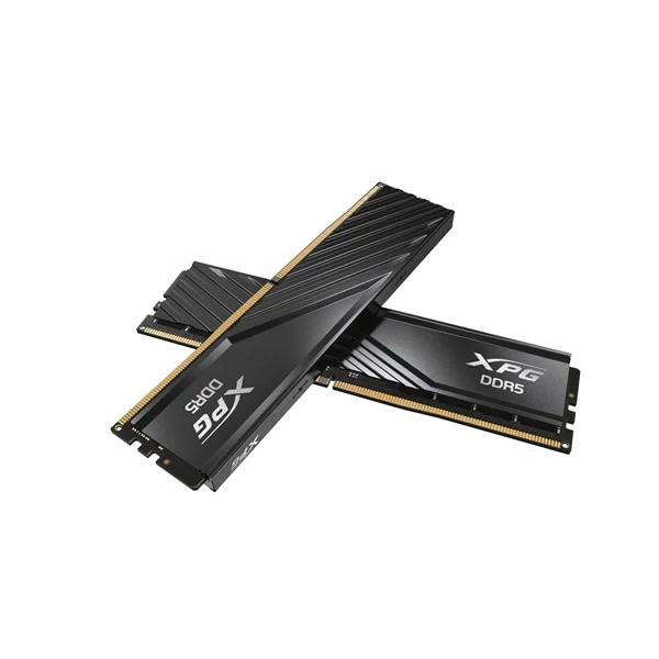ADATA Memória Desktop - 64GB KIT XPG DDR5 LANCER BLADE (2x32GB, 6000MHz, CL30, 1.35V, hűtőbordás, fekete)