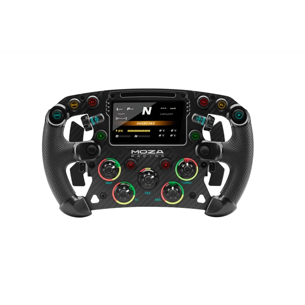 Moza Racing kiegészítő - FSR Kormánykerék (Dual Clutch, RGB, 4,3 inch kijelző, 280mm)