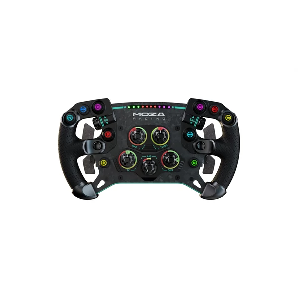 Moza Racing kiegészítő - GS V2P GT Kormánykerék (Dual Clutch, RGB, 300mm, alcantara)