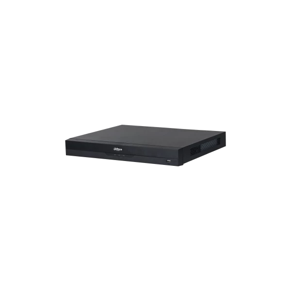 Dahua NVR Rögzítő - NVR4232-16P-EI (32 csatorna, H265+, 16MP, 256Mbps, 16x PoE; HDMI+VGA, 2xUSB, 2xSata, AI)