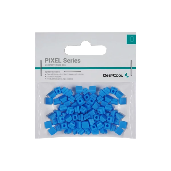 DeepCool Számítógépház Kiegészítő - PIXEL BU (100db, kék, szilikon)