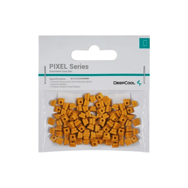 DeepCool Számítógépház Kiegészítő - PIXEL PO (100db, narancs, szilikon)