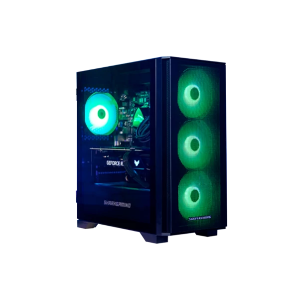 SHARK GAMING PC - Shark Maelstrom (R5-5500, RX6600  8G , 1TB NVMe  , 16GB  , Air Cooler, Windows 11 home, 550W)