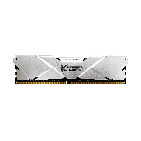Kingsman Memória Desktop - 8GB DDR4 (3200Mhz, CL22, 1.2V, Gaming RAM) Hűtőbordás