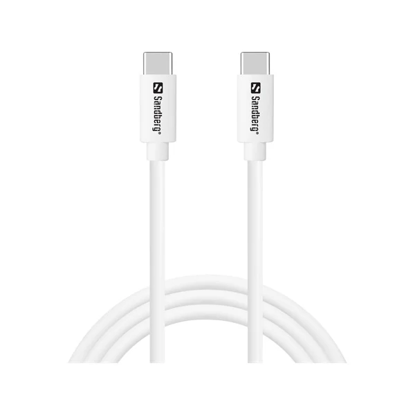 Sandberg Kábel - USB-C > USB-C 65W 1M SAVER