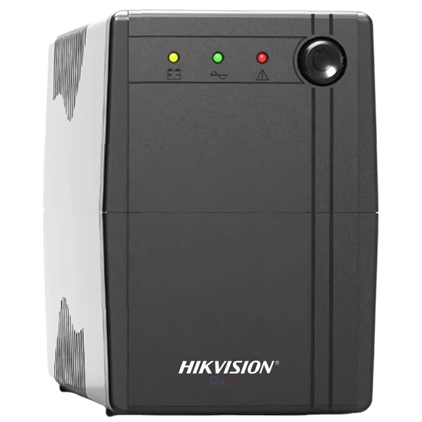 Hikvision Szünetmentes 1000VA - DS-UPS1000 (2 Schuko, line-interaktív, fekete)