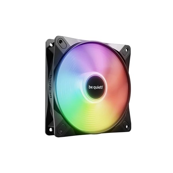 Be Quiet! Cooler 12cm - LIGHT WINGS LX 120mm PWM high-speed (RGB, 2100rpm, 30,9dB, fekete)