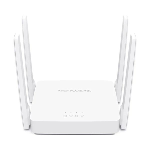 Mercusys Router WiFi AC1200 - AC10 (300Mbps 2,4GHz + 867Mbps 5GHz; 3port 100Mbps, WPA2)